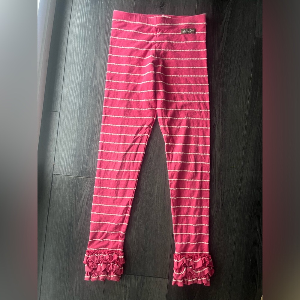 Size 8 Pink Matilda Jane Ruffle Pants